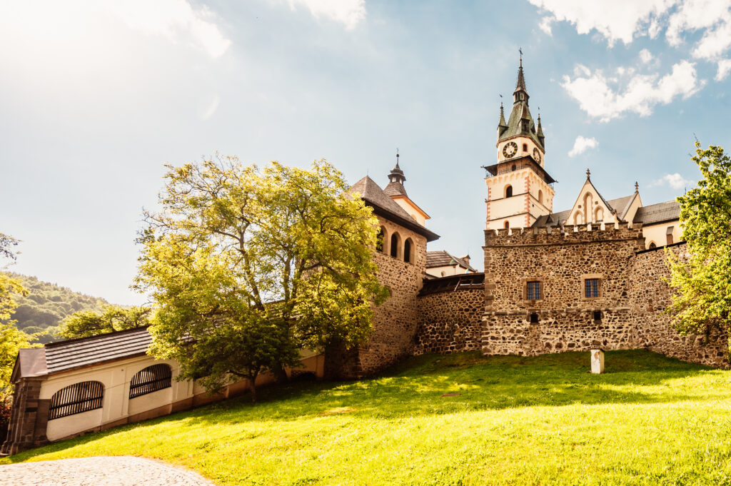 Kremnica Kremnicka mincovna Kremnicky hrad